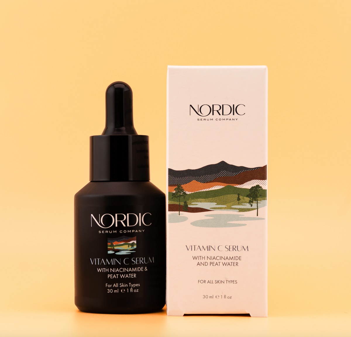 Vitamin C Serum with Niacinamide & Peat Water – Nordic Serum Company