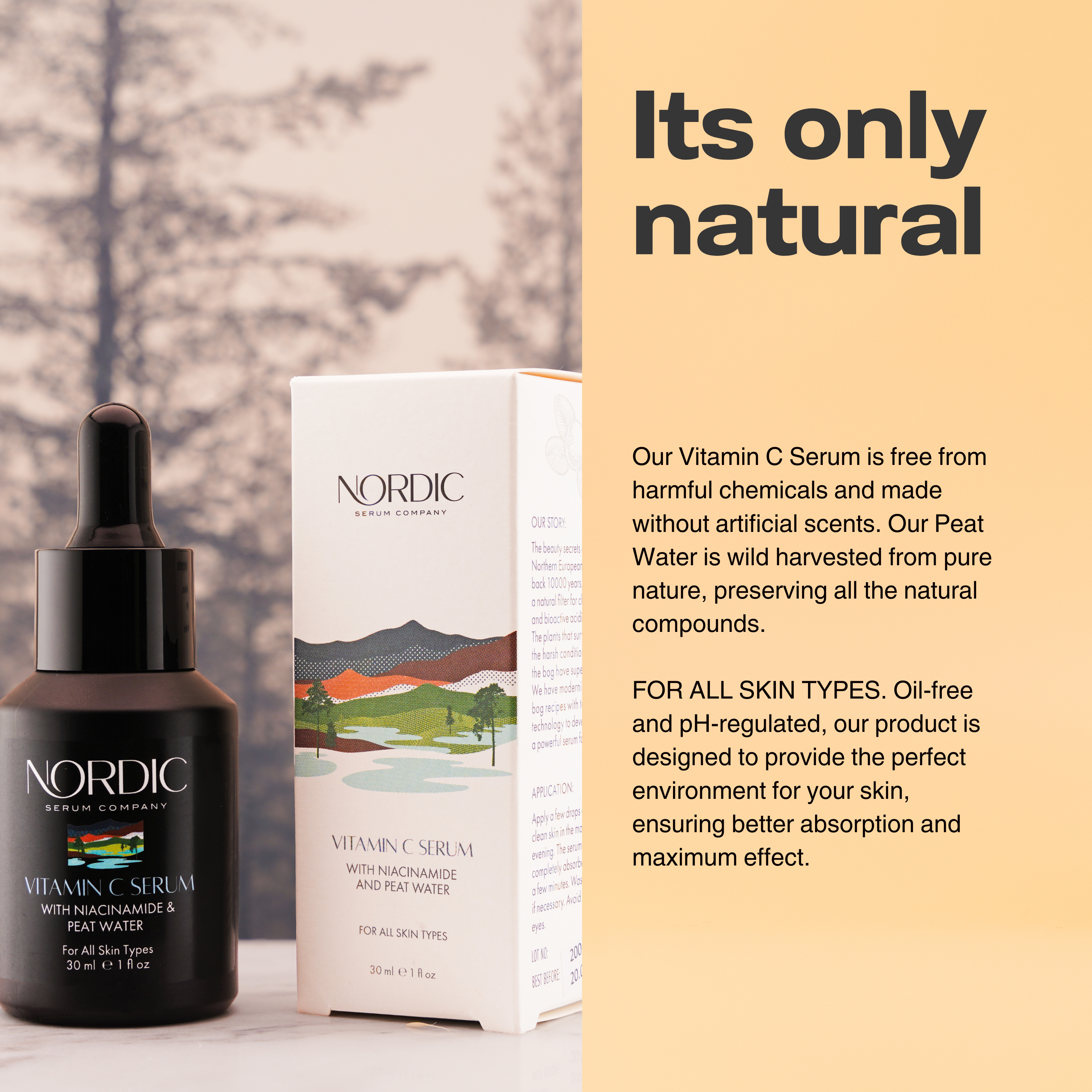 Vitamin C Serum with Niacinamide & Peat Water